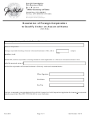 Form 591 - Resolution Of Foreign Corporation To Qualify Under An Assumed Name
