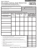 Form 561p - Oklahoma Capital Gain Deduction For The Nonresident Partner Included In The Composite Return - 2008