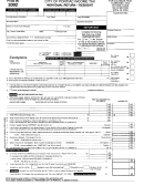 Form P1040 (r) - City Of Pontiac Individual Return - Resident