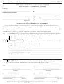 Form Ccp 0702 - Memorandum Of Agreement/no Agreement