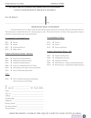 Form Ccp 0199 - Probate Division Cover Sheet