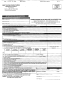 Consolidated Sales And Use Tax Report Form - Louisiana