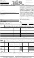 Form 61a202 - Public Service Company Property Tax Return For Railroad Car Line - 2005