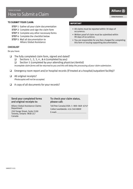form-1a002cf-1115-allianz-travel-insurance-claim-printable-pdf-download
