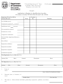 Form 9 - Application To Register By Qualification Securities Pursuant To Section 1707.09 Of The Revised Code Of Ohio - Ohio Dept. Of Commerce