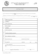 Form 679 - Letter Of Gift - Arizona Game And Fish Department