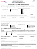 Form Tc 96-167 - Aaffidavit For Replacement Or Non-exchange - Kentucky Department Of Vehicle Regulation