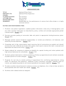 Medical Office Clerk I Job Description Printable pdf