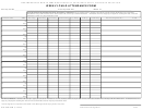Weekly Child Attendance Form