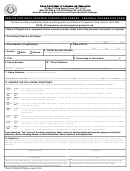 Texas Department Of Licensing And Regulation Personal Information Form