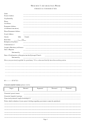 Nominee's Information Form - Personal Information