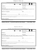 Employees Only, Inc. Vacation-personal/convenience Day Request Form
