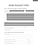 Work Request Form