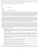 Sample Memorandum On Business Casual Dress Policy