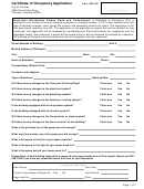 City Of Thornton Certificate Of Occupancy Application