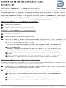 City Of Dallas Certificate Of Occupancy (co) Checklist
