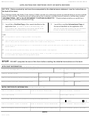 Application For Certified Copy Of Birth Record - Mendocino County