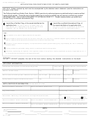 Form Vs 111 - Application For Certified Copy Of Birth Record - County Of Siskiyou - 2006