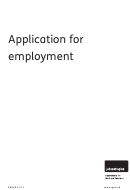 Uk Application Form For Employment