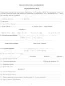 Inspectorate Of Government Job Application Form