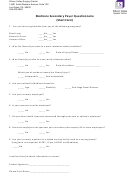 Medicare Secondary Payer Questionnaire (short Form)