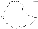 Ethiopia Map Template