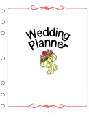 Wedding Planner Cover Page Template