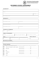 Rooming House Agreement Form - Government Of South Australia
