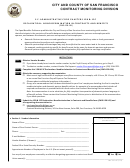 City And County Of San Francisco 12b And 12c Declaration: Nondiscrimination In Contracts And Benefits Form