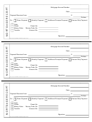 Mortgage Receipt Template