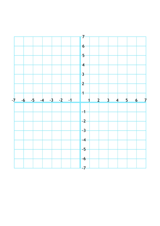 Numbered Graph Paper With X And Y Axis