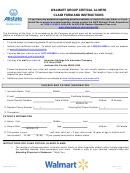 Form Awd103651w-1 - Group Critical Illness Claim - 2011