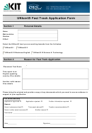 Fast Track Application Form