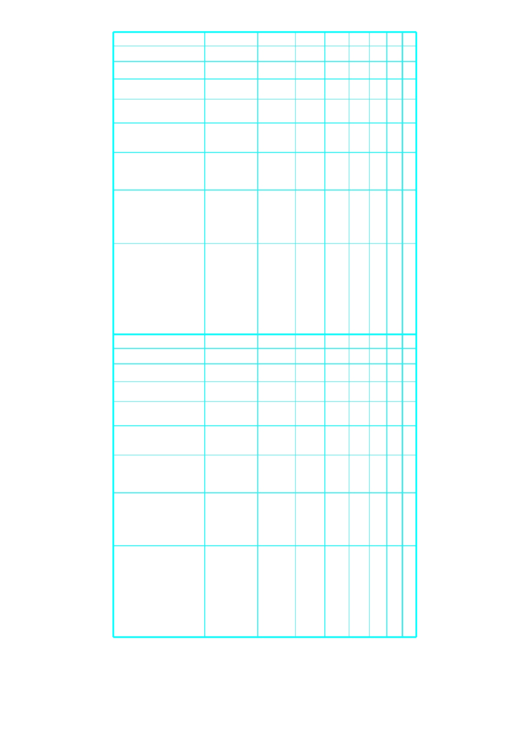 1-Cycle By 2-Cycle Log Paper Printable pdf