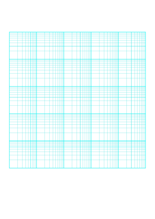 5-Cycle By 5-Cycle Log Paper Printable pdf