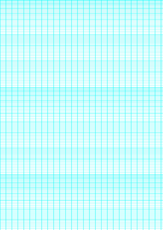 Semi-Log Paper (Blue On White) Printable pdf