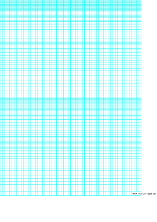 Semi-Log Paper (Blue On White) printable pdf download