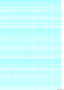 Semi-log Paper (blue On White)