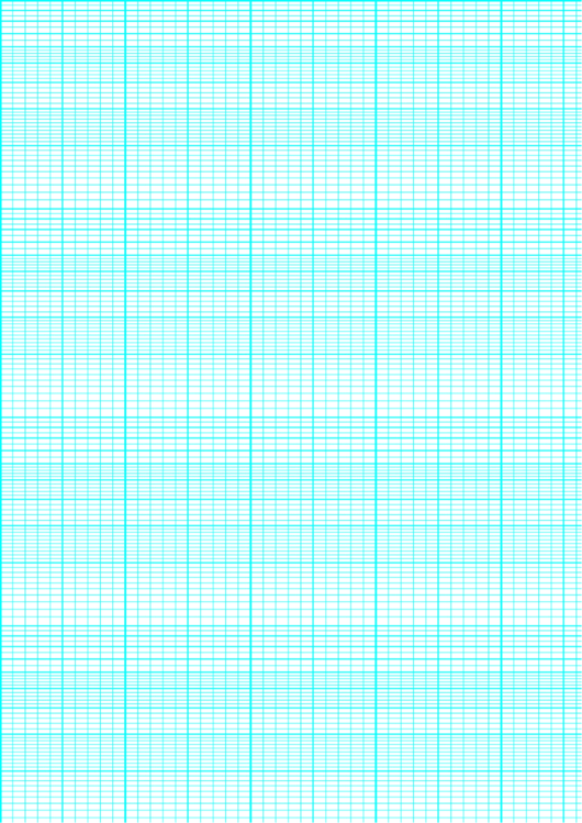 Semi-Log Paper - Blue On White printable pdf download