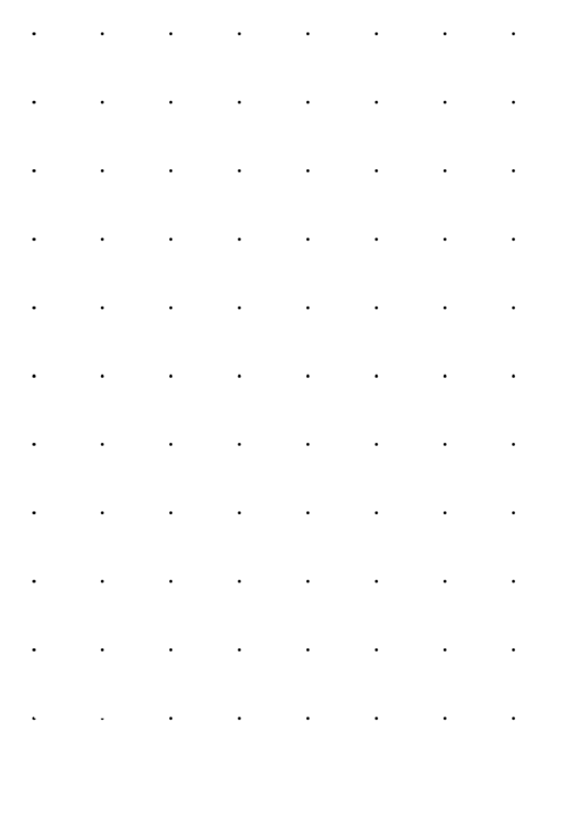 Dot Paper (Black On White) Printable pdf