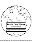 Inside Our Planet Coloring Sheet