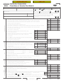 Fillable Form 100 - California Corporation Franchise Or Income Tax Return - 2003 Printable pdf