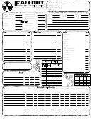 Fallout Character Sheet