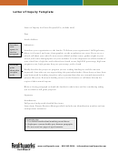 Letter Of Inquiry Template