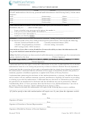Form Hcp-cda-02 - Hipaa Contact Disclosure