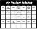 P90x Lean Workout Schedule