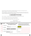 Form-ct - Montana Corporation License Tax Payment Voucher