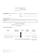 Uniform Domestic Relations Form - Affidavit 2 - Affidavit Of Property