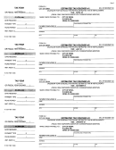 Form Xq-1 - City Of Xenia Estimated Tax Voucher - Division Of Income Tax
