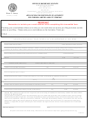 Form 241 - Application For Certificate Of Authority For Foreign Limited Liability Company
